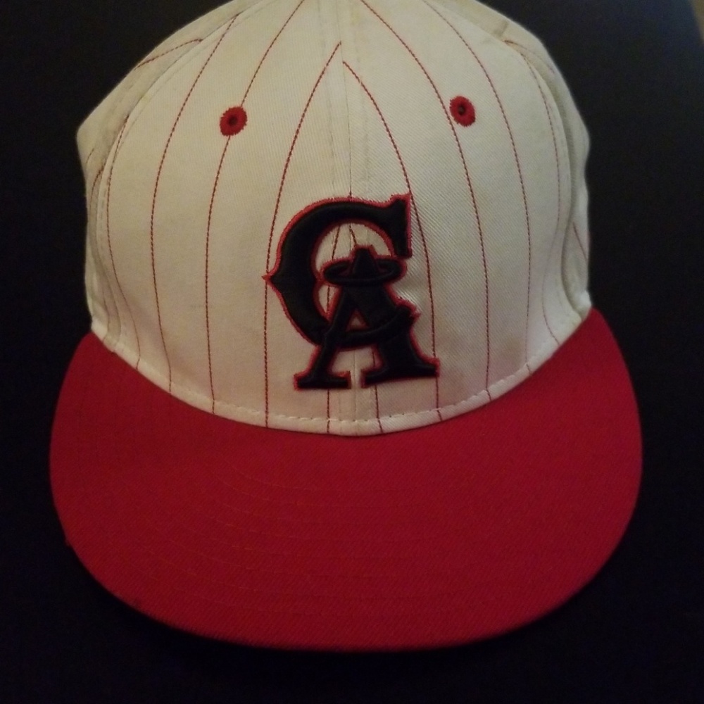 New Era Old school 59fifty CA angels hat